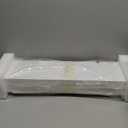 24" Floating Shelves for Wall, Wall Mounted Wood Shelves for Bathroom, Bedroom, Living Room, Kitchen, Hanging Shelf with Invisible Brackets for Storage,Books,Home Decor (White,Set of 2)