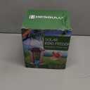 Solar Bird Feeders for Outdoors Hanging - Premium Grade Metal Bird Feeder, Chew-Proof, Weather and Water Resistant Wild Bird feeders, Outside and Garden Decoration-New