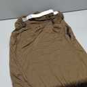 DIVA EN CAMINO DEC Universal Stretch Office Chair Cover with Durable Zipper, Soft Slipcover for Desk or High Back Chair, Mocha