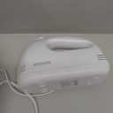 5-Speed Electric Hand Mixer, 4 Large Mixing Bowls Set, Handheld Mixers with Whisks Beater, Stainless Steel Metal Nesting Bowl Measuring Cups Spoons Kitchen Cake Blender for Baking Supplies