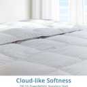 Globon Ultra-Soft Lightweight Down Feather Comforter King Size, Breathable Light Duvet Insert for Hot Sleeper/Warm Weather, Noiseless Shell,700 Fill Power with Corner Tabs, White