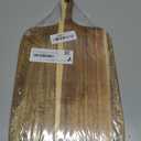 Acacia Wood Cutting Board for Kitchen (16" x 9"), Wooden Cutting Board with Handle, Charcuterie Board, Cheese Board, Decorative Wooden Serving Board (1, Acacia Wood Color, 16"L x 9"W)