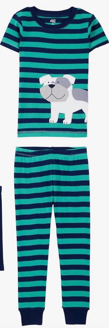 Simple Joys by Carter's Boys' 2-Piece Snug Fit Cotton Pajama Set 3T