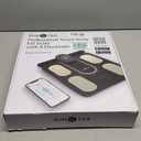 RunStar Smart Scale FSA&HSA Eligible, 8 Electrodes Digital Bathroom Scale for Body Weight and Fat, BMI, Muscle Mass 28 Body Composition Measurement, with Full-Color TFT LCD on Retractable Handle (black)