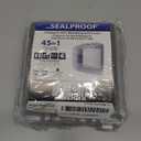 Sealproof 2-Gang Weatherproof In Use Outlet Cover | Two Gang Outdoor Plug and Receptacle Protector, Lockable, UL Extra Duty Compliant, 45 Configurations
