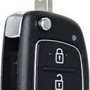 SUPALAND Key Fob Keyless Entry Fits for Hyundai Sonata 2014 2015 2016 2017 Remote Control Flip Key Replacement TQ8-RKE-4F16 95430-C1010 4 Button 46 Chip