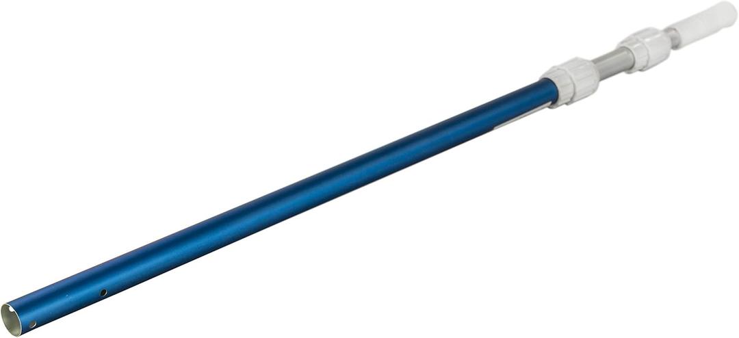 Aqua Select 7-21 Foot Telescoping Pool Vacuum Pole | Heavy Duty Aluminum Pole for Leaf Skimmers, Pool Brushes and Vacuum Heads | Expandable Swimming Pool Pole
