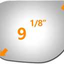 WLLW Mirror Glass for 2004-2008 Nissan Titan 2005-2009 Armada 2004 Pathfinder Armada Driver Side Only Left Flat Replacement Glass with Adhesive