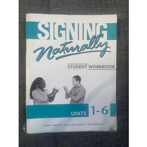 Signing Naturally Units 1-6 with Online Access Code