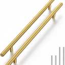 Haliwu 20 Pack Cabinet Handles Brass Gold Cabinet Pulls 8 Inch Hole Center Drawer Pulls Modern Bar Dresser Handles for Bathroom Kitchen Bedroom