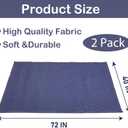 PONGHEI 2 Moving Blankets 40"x 72" Heavy Duty Packing Blankets for Moving Shipping Thick Furniture Wrapping for Moving Supplies Professional Quilted Shipping Blankets