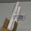 Long Tension Rod 39-144inch White Tension Curtain Rods no Drilling 1.26" Diameter Outdoor Curtain Rod for Patio,Windows,Shower,Doorway,Heavy Duty Spring Rods