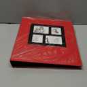 RECUTMS Photo Album 4x6 Holds 500 Photos Black Pages Large Capacity Leather Cover Wedding Family Baby Photo Albums Book Horizontal and Vertical Photos (Blue)