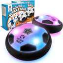 Let Loose Moose Hover Soccer Ball, Set of 2 LED Soccer Ball Toys, Gifts for 8 Year Old Boys, Indoor LED Floating Football for 7 Year Old Kids, Boy Birthday Gifts Age 4-6, 6-8, 8-12 Fun Sport Toy