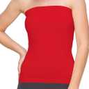 Womens Strapless Tube Top, Medium