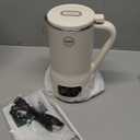 Nut Milk Maker Machine 20oz  Upgraded 10-Blade Almond, Soy & Oat Milk Maker, Plant-Based Dairy-Free Beverage Maker with Auto-Clean, Timer, Keep Warm, Boil & Cold Drink Functions  White