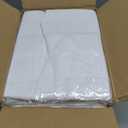 WIGENIUS 10 Pack White Table Cloth Rectangle Tablecloths 60X102 Inch,Polyester Table Cloth for 6 Foot Rectangle Tables,Wrinkle Resistant Washable Fabric Table Covers for Party,Wedding Banquet