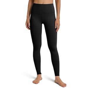 Colorfulkoala Women's Dreamlux High Waisted Workout Leggings 28" Inseam Full Length Yoga Pants (XS, Black)