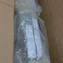 Nuanchu Reusable Aluminum Flood Protection Barrier 15.7 x 39.3 Inches Heavy Duty Flood Barriers for Doors Removable Blocker Detachable Garage Water for Garage Basement Outside Subways Roads Diversions