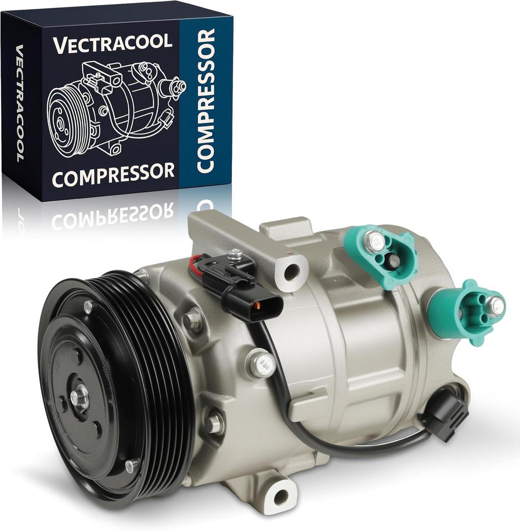 197383 Air Conditioning A/C Compressor Compatible with Hyundai Elantra 2014-2016