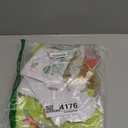 Outdoor Christmas Home Decorations, 7Pcs Lights Up Christmas Parachute Signs Decor, Cute Xmas Hanging Ornament with LED String Lights for Yard, Door, Christmas Tree Decoration