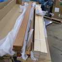 Mellow Naturalista Classic - 12 Inch Solid Wood Platform Bed with Wooden Slats, No Box Spring Needed, Easy Assembly, King, Natural Pine