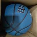 WILSON NBA Forge Indoor/Outdoor Basketball - Teal, Size 6-28.5"