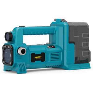 Brushless Water Transfer Pump Compatible with Makita 18V Battery (Tool Only), 1/4HP 540GPH Cordless Self Priming Pump, Utility Pump for Pool Draining, Pond, Watering Garden