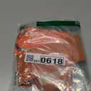 Clyralisa Women Stretchy Wide Belt Gold Buckle Elastic Vintage Waist Belts for Dresses Coats Orange L