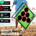 Golf Pong Versus Edition, (2 Pack) Game Set, Jumbo Backyard Lawn Game, Portable Indoor/Outdoor Chipping Golf Gift for Men, Women & Family