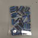 36 Blades Replacement Parts for GL-Fusion 5 Style Razors (Blue-Green), Wet Razors Men's Blades Value Packs