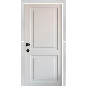 Peel and Stick Door Frame Trim Kit, 37" x 82" Self Adhesive Premade Doors Trim Molding Wainscoting Panels Pre-Cut for Door Frame Decor, 33 inches x 82 inches