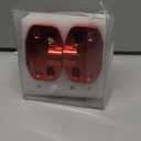 Universal Motorcycle 7/8" 1 1/8" 22MM 28MM CNC Aluminum Handlebar Handle Risers Adjustable Fat Bar Adapter Mount Clamps Universal For EXC KLX KXF YZF CRF XR SX SXF XCW WR YZ Dirt Pit Bike (Red)