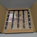 Demi's Home Adhesive Coffee Pod Holder for Nespresso Vertuo Capsules (Measure Before Purchase) - Suitable to be Mounted Inside/Under the Cabinet or on the Wall (Black)