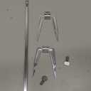 Miniature Oven Rotisserie Spit Rod Kit