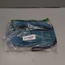 Portable Electronics Organizer Travel Case, Double Layers Tech Organizer, All-in-One Charger Storage Bag for Charging Cable, USB Cord, Charger, Power Bank, Flash Drive, Blue (M)