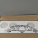 Gold Bathroom Wall Sconce, 1-Light Single Bathroom Vanity Light, Modern Brass Wall Sconce with Frosted Milk White Striped Glass Shade for Bedroom Hallway Entrance