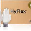 Ansell HYFLEX 11-600 Light Duty Nylon Industrial Gloves w/Palm Coating for Metal Fabrication (Size 5 (2XS))