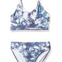 Kanu Surf Girls' Coral Reef Beach Sport Wrap Around Bikini 2-Piece Size 14