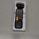 W & O Vlogging Camera with 180 Rotating Lens, Pocket Body Camera with Audio & Video Recording,7-Hour Battery, Handheld POV Cameras with 32GB Card, Easy One-Button Recording for Travel,Daily Life (Black)