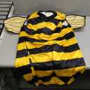 Bee Costume Kit - Women & Kid Bee Costume with Head Piece and Wings for Halloween 5.4ft for Adults