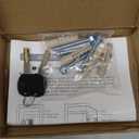 White 29.53" Tall Fireproof Wall Safes Between the Studs 16" Centers, Heavy Duty Combination Lock in Wall Safe with 3 Removable Shelf, Hidden Safe for Money, Jewelry, Document, Passport