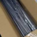 Kenney Chelsea Ball End Window Curtain Rod - Adjustable for Windows 48 to 86 Inches, Extendable Set, Black PACK OF 10