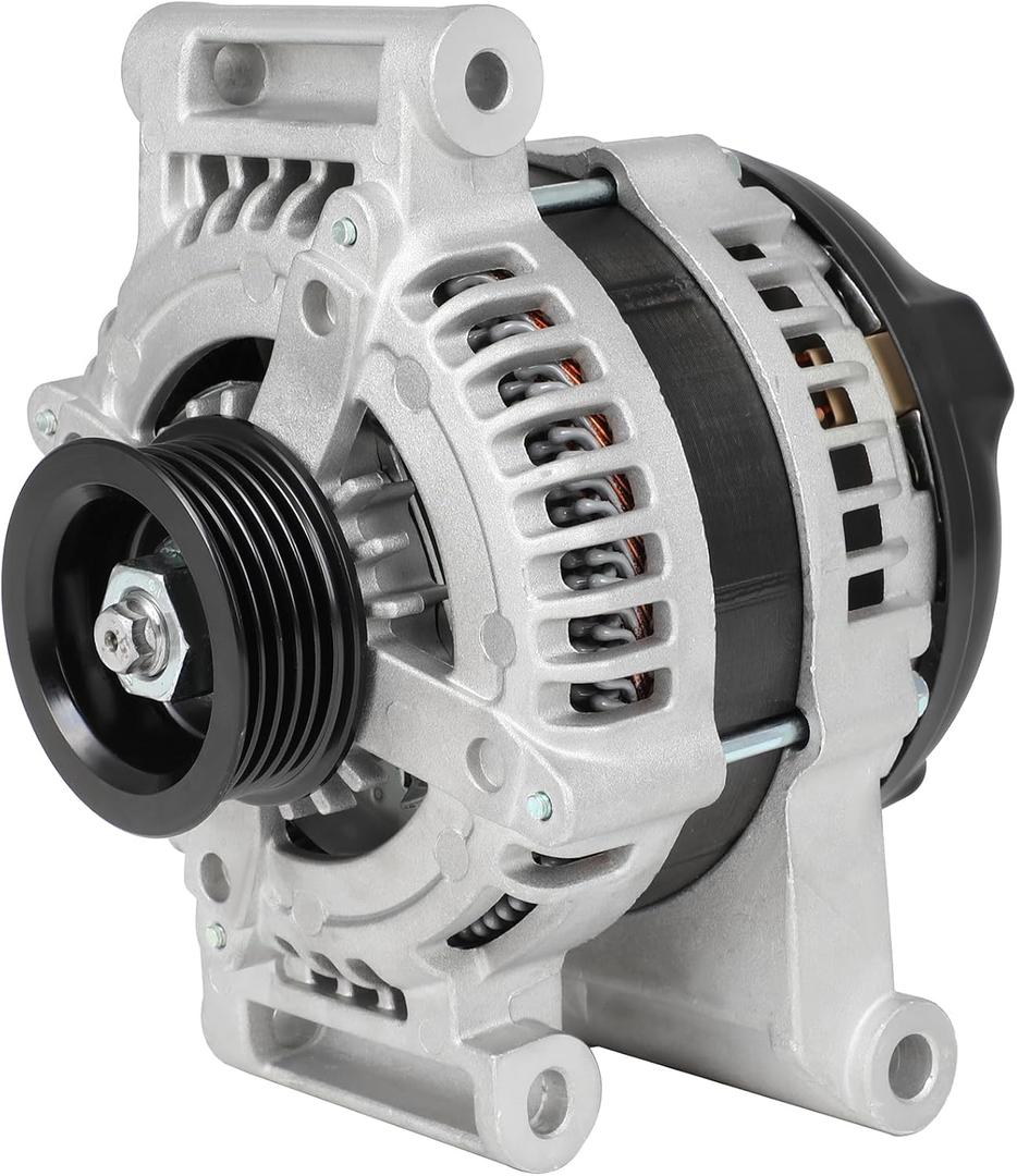 SCITOO Alternator Fits for Chevrolet HHR 2006-2007, for Cobalt 2005-2007 & for Pontiac G5 2007, for Pursuit 2005-2006, 2.2L 2.4L - 12V 130Amp CW 5-Groove Pulley, Replace OE 11140 104210-4420 AL8799X