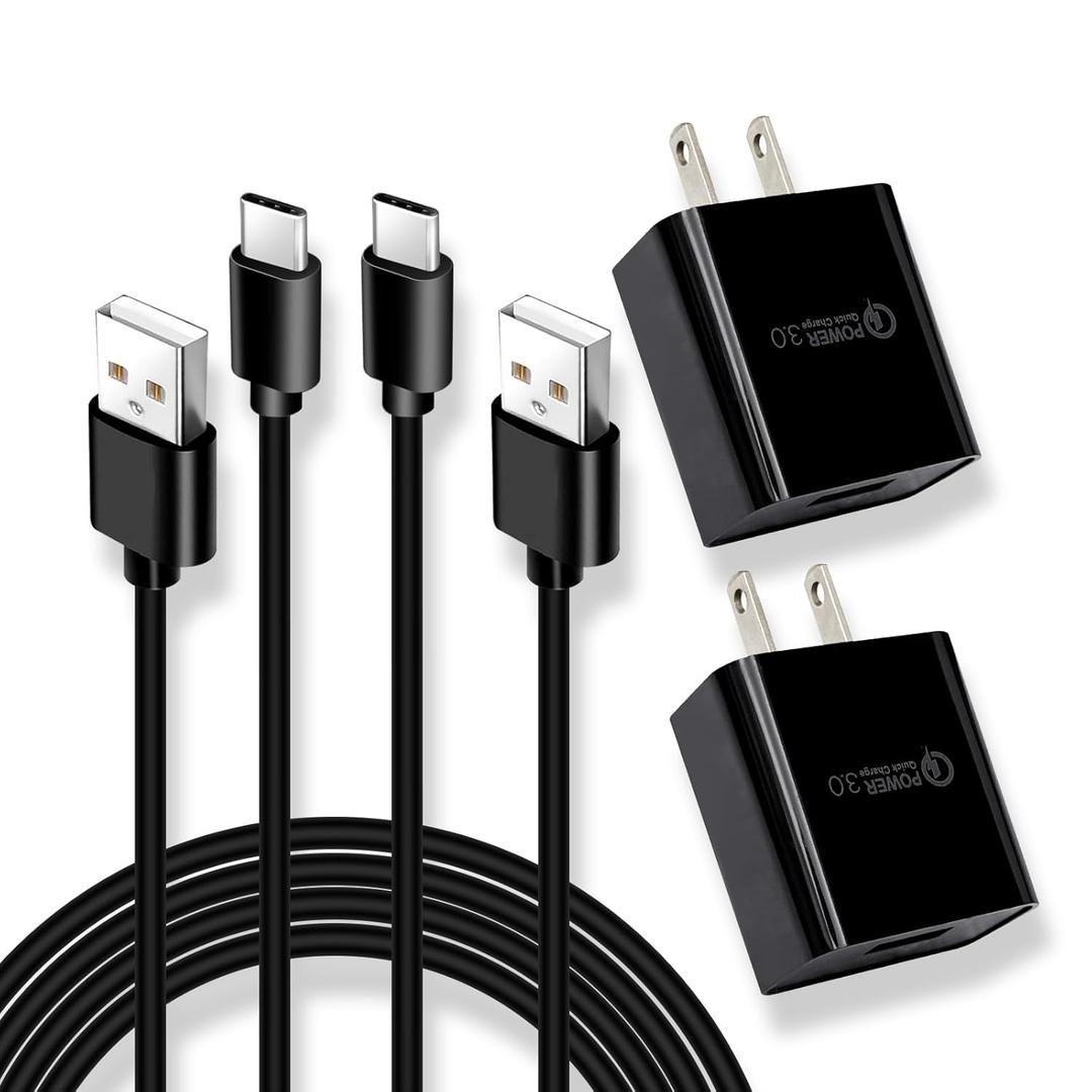 2 Pack USB C Fast Charger for Motorola Razr/Razr Plus 2023,Mote Edge 2022,G Power 5G 2026 2025 2024,G Pure,G Play,One Ace,One 5G,Motorola G 5G/G Stylus 5G 2022/2023 Phone 10ft Type C Charging Cable