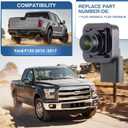 FL3Z-19G490-D Backup Camera Rear View Camera Fit for F-150 2015-2017 Fit for Ford Lobo 2018-2019 Parking Park Assist Camera Replaces #FL3Z19G490D FL3Z-19G490-B FL3Z19G490B FO1960101