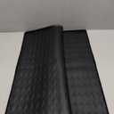 Washer and Dryer Covers for the Top, 25.6''x 23.6'' Silicone Dust Pad for Laudry Machine & Dryer,Non-slip Heavy Duty Waterproof Counter Top Protector Guards for Landry & Kitchen,Black (1PC)