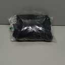 Jenisso Women's 2 Piece Outfits Turtleneck Long Sleeve Oversized Pullover Sweaters And Pleated Mini Skirt Two Piece Sets, Black, Size S