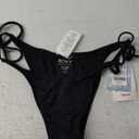 Roxy Women's Standard Bikini Bottoms Stretch Swimwear, UPF+50, Eco-Friendly Fabric, Pool, Surf, Swim, Beachwear (Onyx) XS