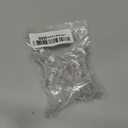 Momcozy Flange Insert 17mm Compatible with 24mm Flange/Shield of Most Pumps, Insert for Breast Pump Replacement Accessories, 4PCS 17mm (Transparent)